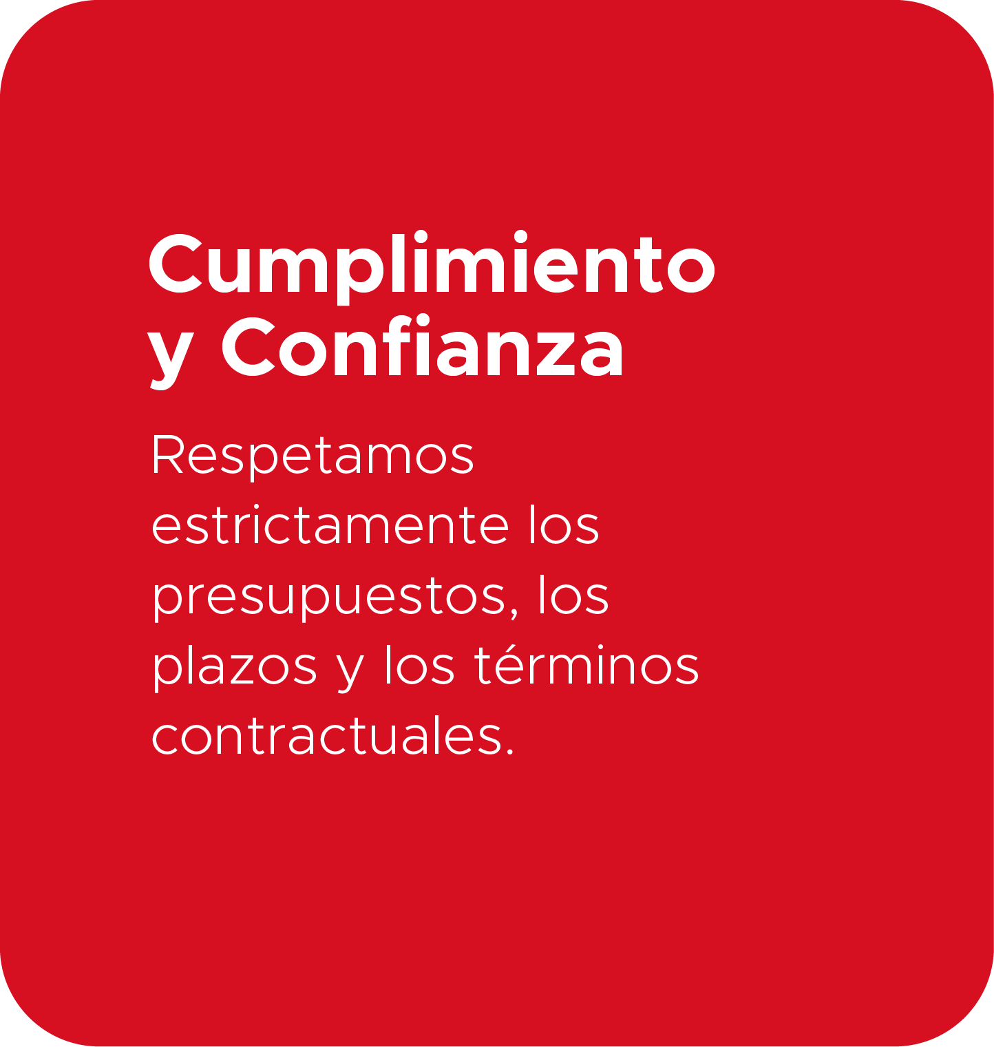 Cumplimiento y Confianza